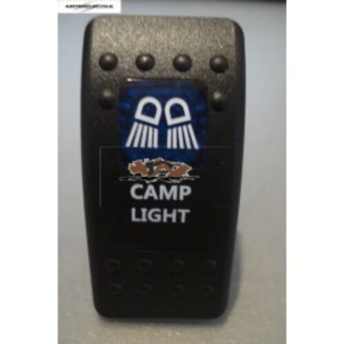 Camp Light Rocker Switch Blue