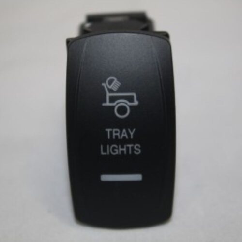 Tray Lights Rocker Switch Laser Etched