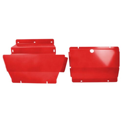 Bash Plate Front And Sump Guard For Holden Colorado 2012-2016 For Isuzu D-Max 2012-2016 3mm Red Protect