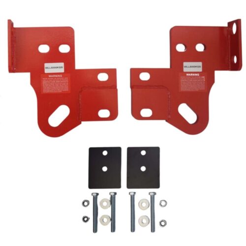 Front Recovery Tow Point Kit 5 Tonne & Hitch For Toyota Hilux N80 2015-2022 Revo H/D